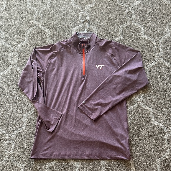 Champion Other - Champion Maroon Quarter-Zip Pullover